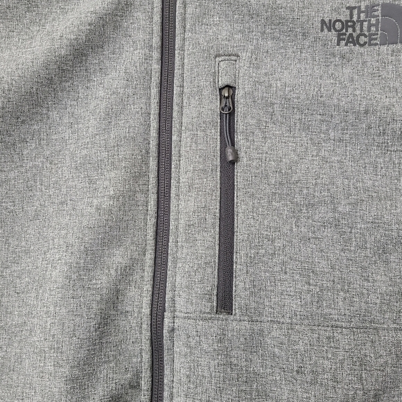 The North Face men's gray zip-up lightweight utility jacket, sz XL (PTP 25") - Picture 3 of 15